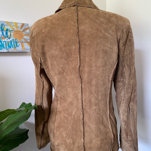 Suede Leather Jacket 🧥 - Picture 9 of 11
